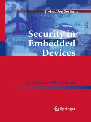 cover image of Security in Embedded Devices